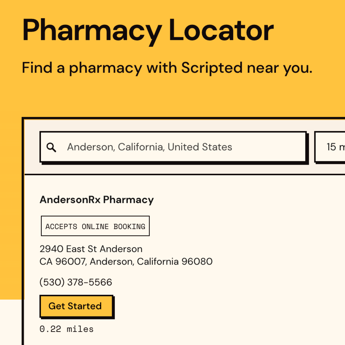 The 50-state pharmacy locator tool